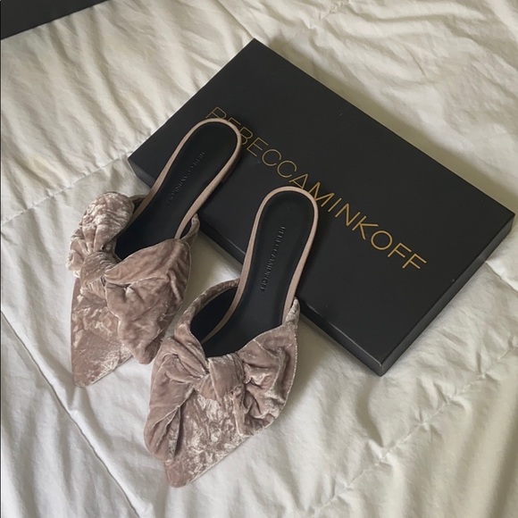 Rebecca Minkoff Velvet Flats - Picture 3 of 4